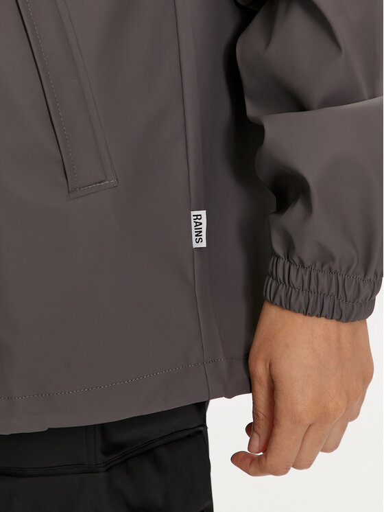 Rains Rains Geacă de ploaie Storm Breaker W3 18370 Gri Regular Fit