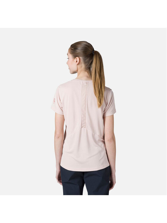 Rossignol Rossignol T-Shirt W Plain Tee Różowy Regular Fit