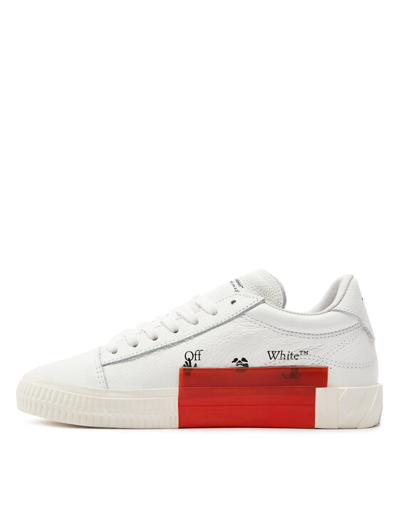 Off-White Off-White Laisvalaikio batai Low Vulcanized IA178S22LEA0020101 Balta