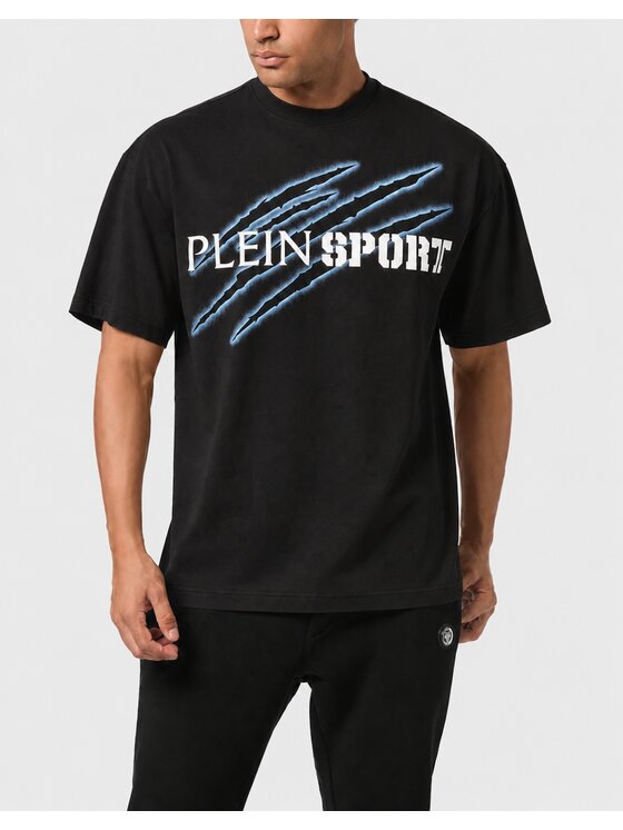 Plein Sport Plein Sport T-Shirt 32330 Czarny Regular Fit