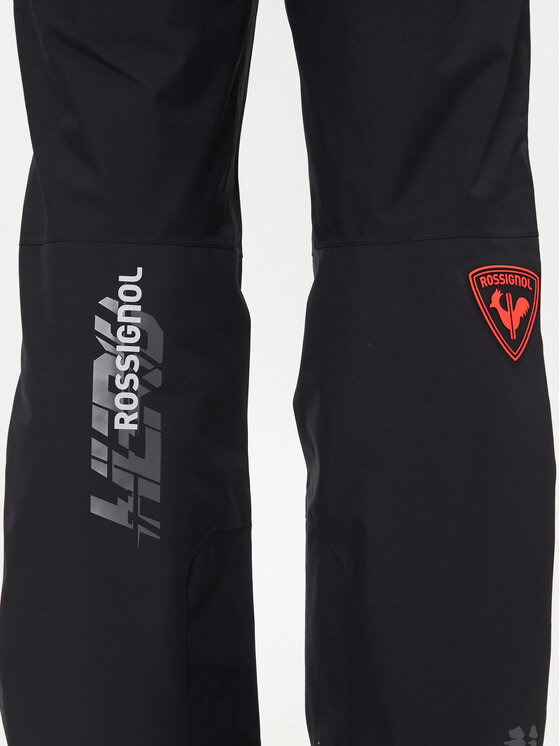Rossignol Rossignol Smučarske hlače Blackside RLOMP07 Črna Regular Fit