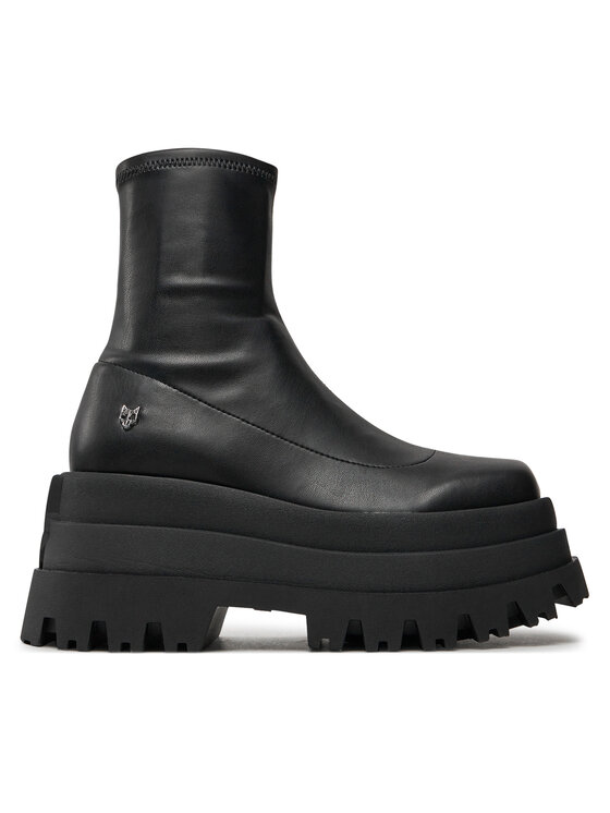 Naked Wolfe Naked Wolfe Botine Sassy Negru
