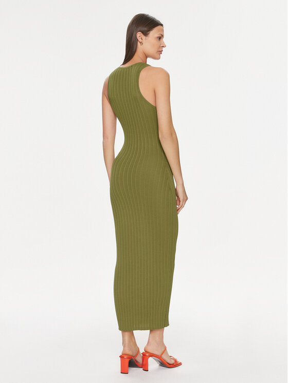 Silvian Heach Silvian Heach Rochie de zi GPP24020VE Verde Bodycon Fit