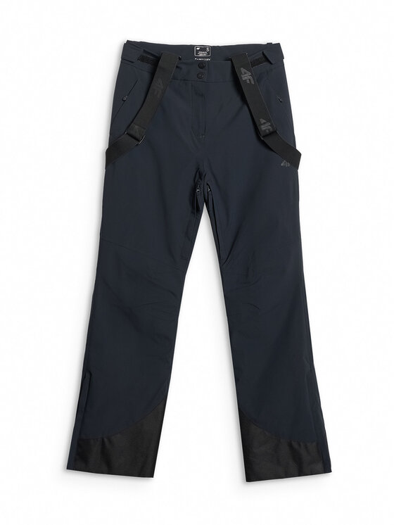 4F 4F Spodnie narciarskie SKIWEAR Czarny Regular Fit