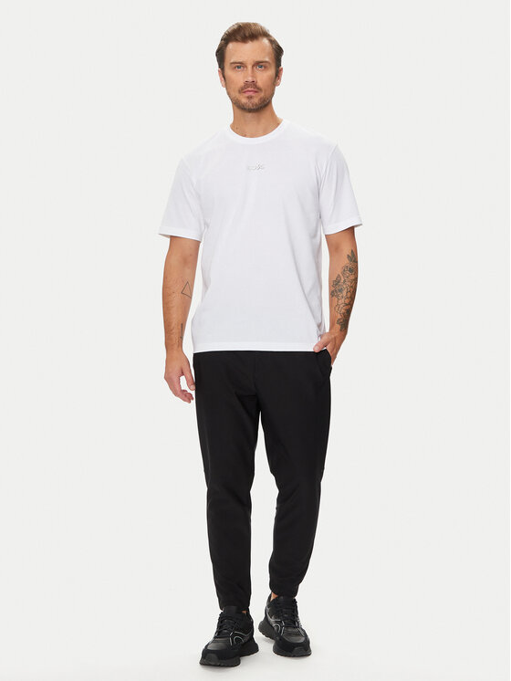 BOSS Boss T-Shirt 50519368 Biały Oversize