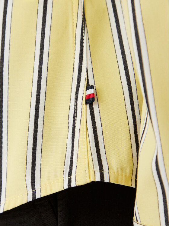 Tommy Hilfiger Tommy Hilfiger Košeľa Summer WW0WW51155 Žltá Regular Fit