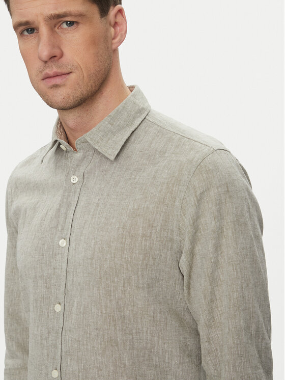 JOOP! Jeans JOOP! Jeans Košeľa 15 JJSH-92Hanson2K-W 30045977 Zelená Regular Fit