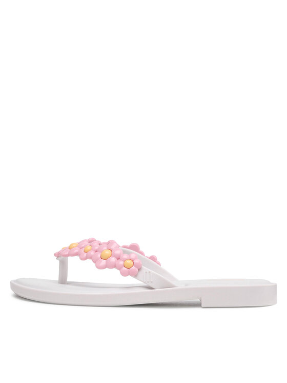 Melissa Melissa Šlepetės per pirštą Flip Flop Spring Ad 33715 Balta