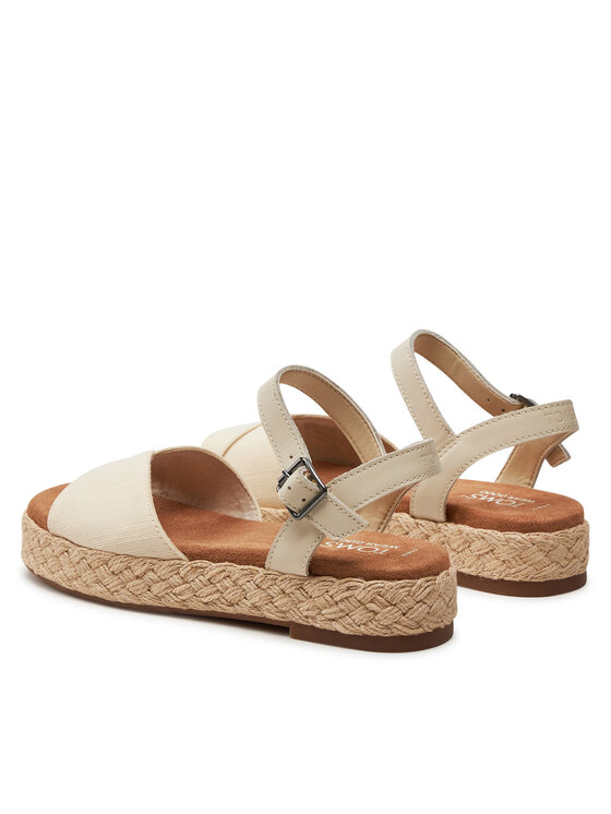 Toms Toms Еспадрильї Abby 10020768 Écru