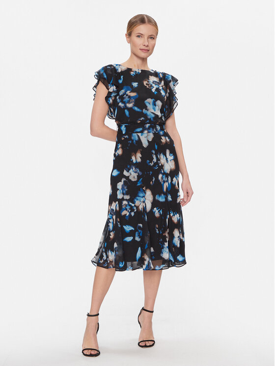 DKNY Rochie de vară DD3J6469 Colorat Regular Fit