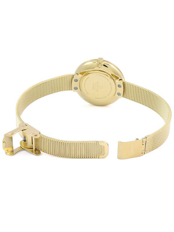Obaku Obaku Zegarek V161LXGIMG Złoty
