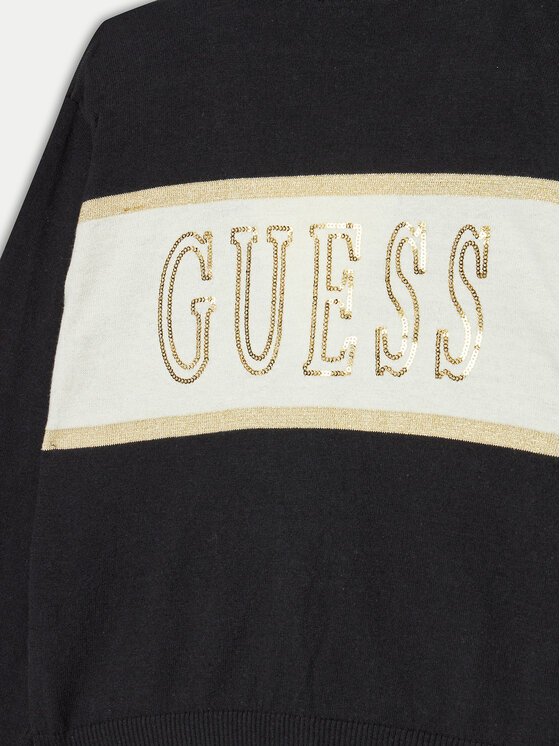 Guess Guess Kardigan J4BR01 Z3IF0 Czarny Regular Fit
