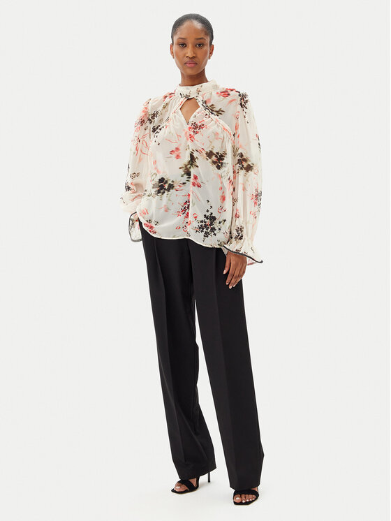 French Connection French Connection Bluza 72YEI Bež Regular Fit