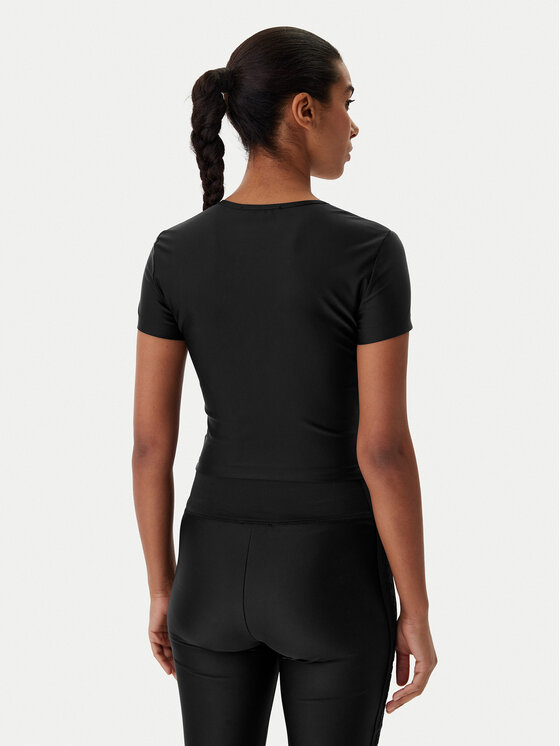 Versace Jeans Couture Versace Jeans Couture Футболка 80HAH6A2 J0128 Чорний Slim Fit