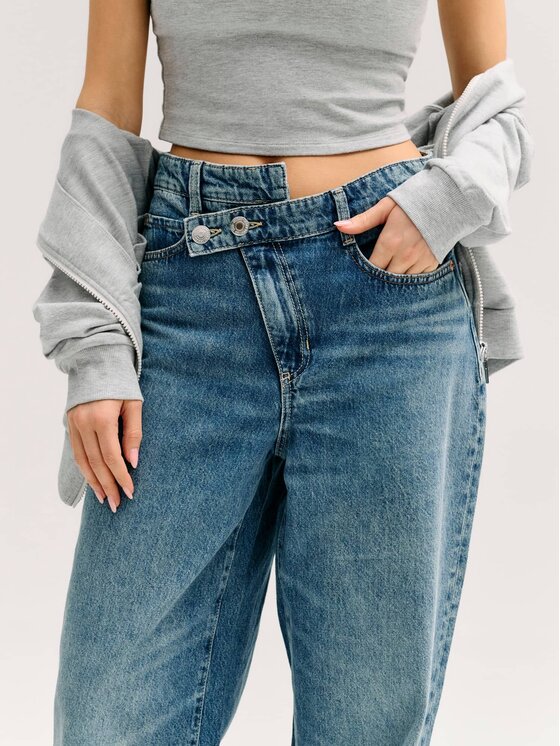 Guess Guess Jeansy 183634 Modrá Relaxed Fit