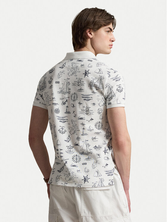 Polo Ralph Lauren Polo Ralph Lauren Polo 710B18827001 Λευκό Regular Fit