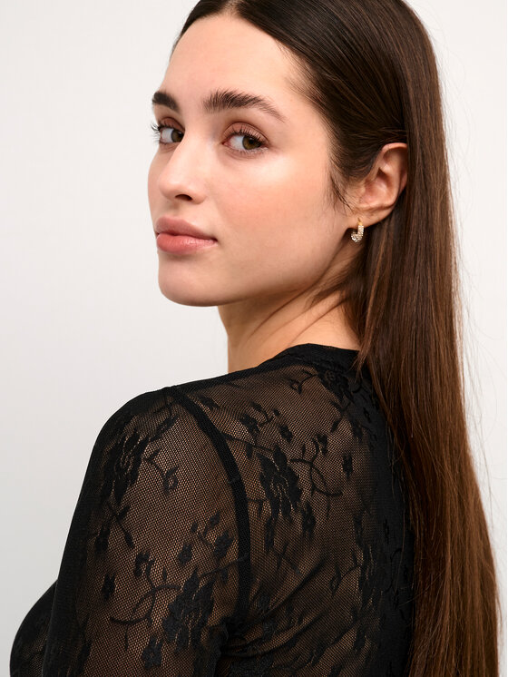 Kaffe Kaffe Blusa Anikka 10507915 Nero Regular Fit