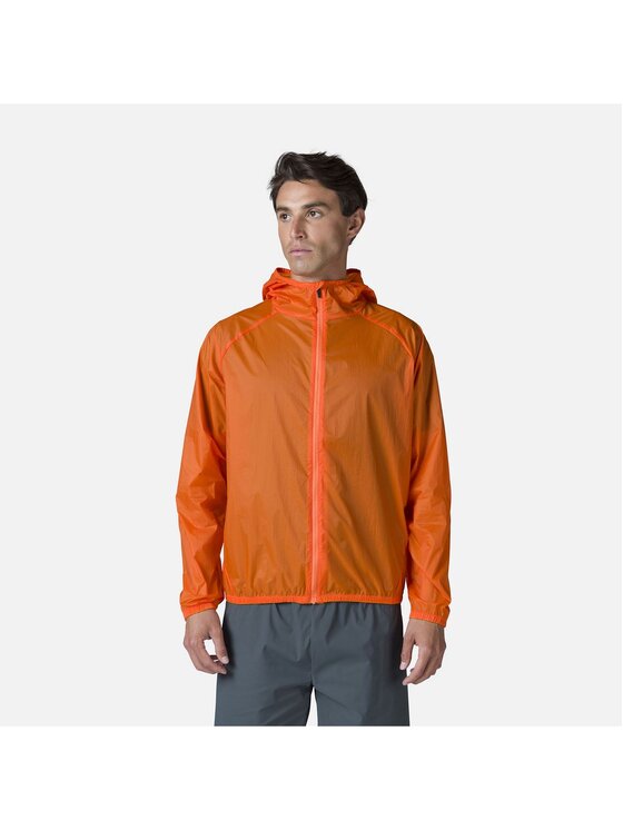 Rossignol Rossignol Kurtka do biegania Ultralight Packable Jkt Pomarańczowy Regular Fit
