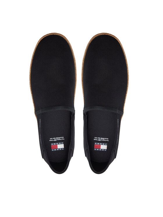 Tommy Jeans Tommy Jeans Espadrilky Tjm Espadrille Street EM0EM01386 Čierna