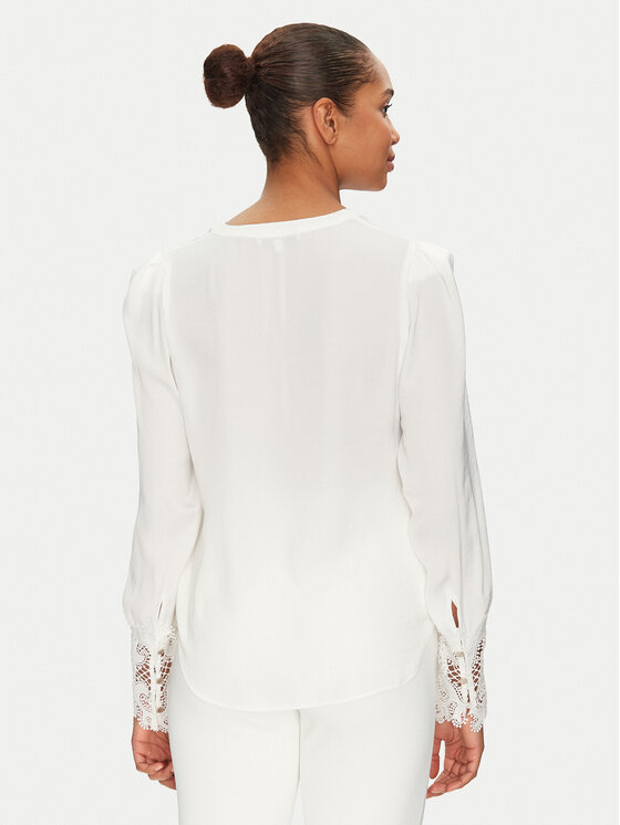 Morgan Morgan Bluse 242-CSPELL Weiß Regular Fit