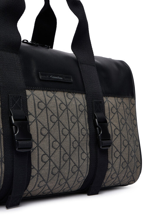 Calvin Klein Calvin Klein Víkendová taška Mixed Emblem Aop LV04D3379G Béžová