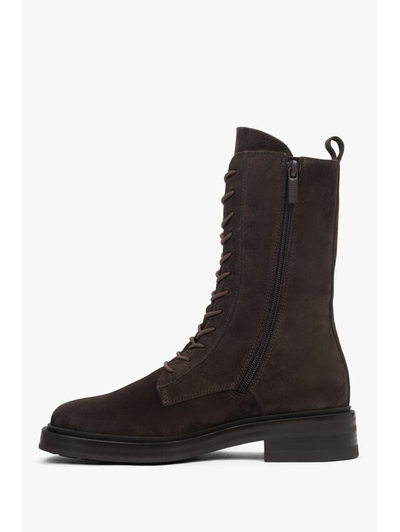 Estro Estro Μποτάκια ER00118379 Καφέ