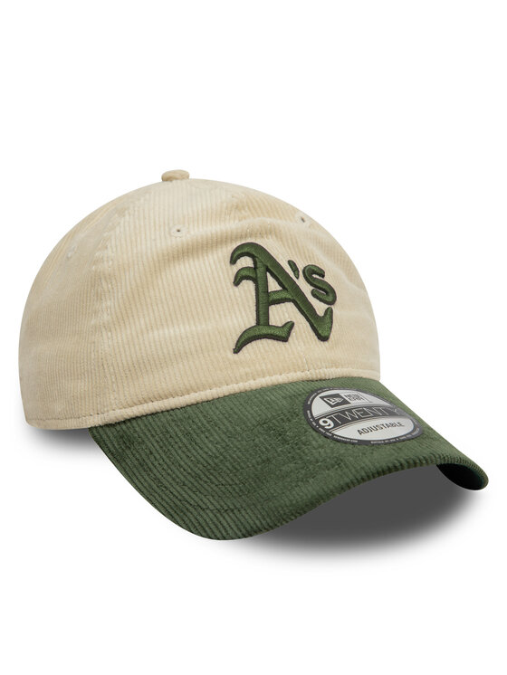 New Era New Era Kšiltovka Oakland Athletics Block Cord 9Twenty 60595245 Écru