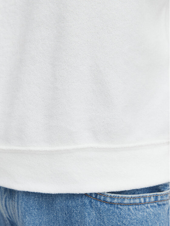 Calvin Klein Jeans Calvin Klein Jeans Тишърт TOWEL LV047G287G Бял Cropped Fit