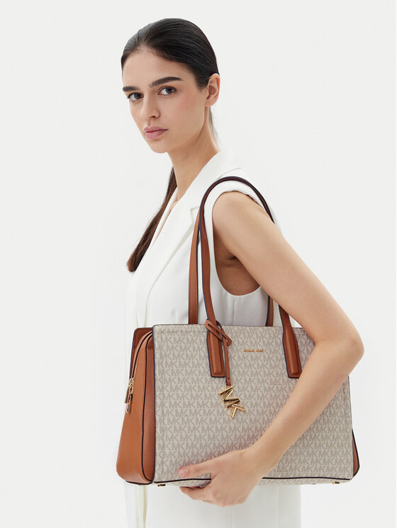 MICHAEL Michael Kors MICHAEL Michael Kors Torebka Laila 30S5G9IT2B Écru