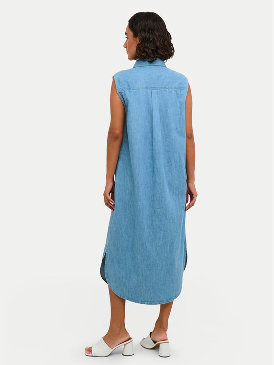 Kaffe Kaffe Rochie de blugi Louise 10508518 Albastru Regular Fit