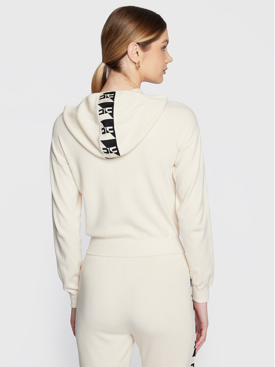 Elisabetta Franchi Elisabetta Franchi Mikina MK-21S-31E2-V380 Écru Regular Fit