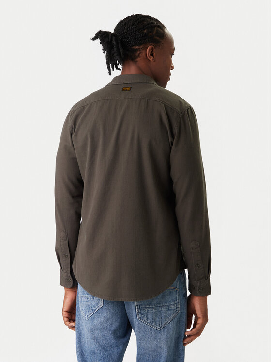 G-Star Raw G-Star Raw Koszula Marine D24963-D454 Szary Slim Fit