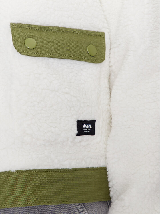 Vans Vans Giacca di transizione Tevis Sherpa Jacket VN00075F Écru Regular Fit