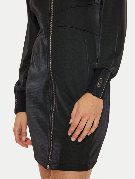 Liu Jo Sport Liu Jo Sport Sukienka codzienna TF4261 J4751 Czarny Regular Fit