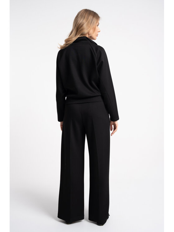 CLICK CLICK Bunda pro přechodné období 71-0108 Černá Modern Relaxed Fit