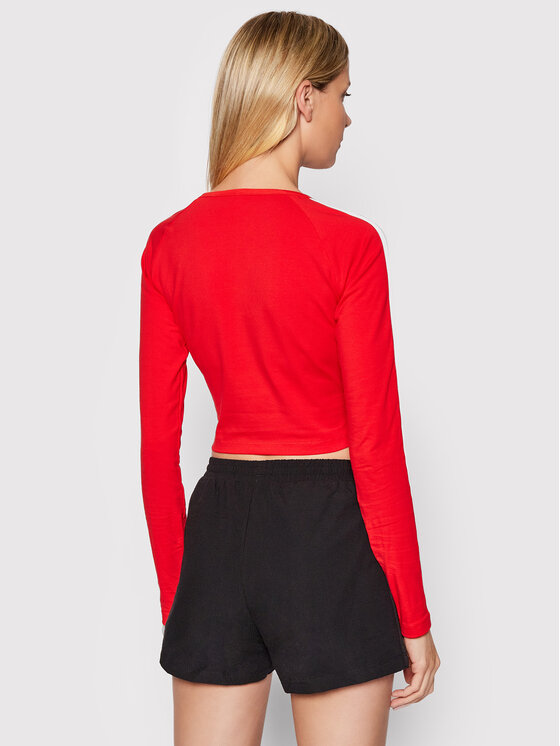Blusa adicolor Classics HC2042 Rosso Slim Fit