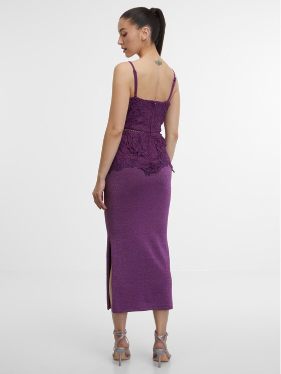 Orsay Orsay Top 1000414X3325__34 Fioletowy Regular Fit