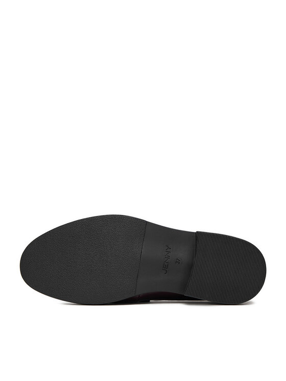 JENNY JENNY Loafersy CEO-HYF62303CS-1 Bordowy