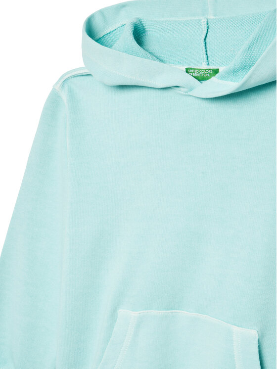 United Colors Of Benetton United Colors Of Benetton Felpa 3WITC204G Blu Relaxed Fit