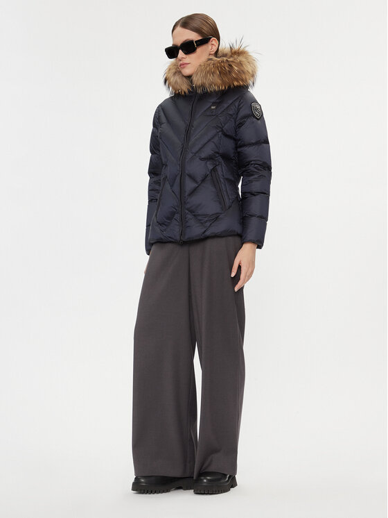 Blauer Blauer Daunenjacke 23WBLDC03141 Dunkelblau Regular Fit