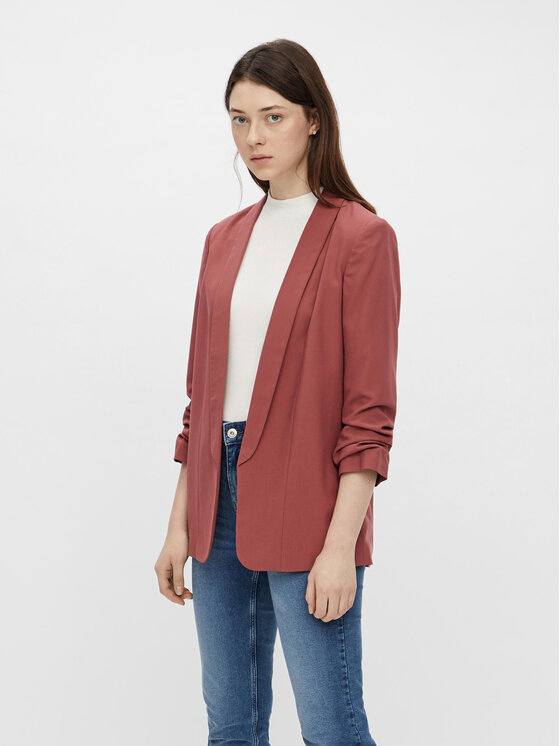 Női Zakó Pieces, Méret: XL, Piros, 17090996