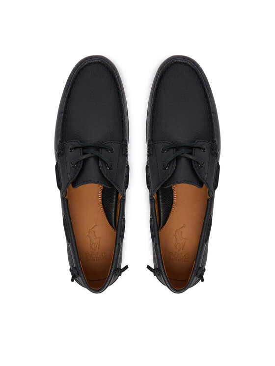 Polo Ralph Lauren Polo Ralph Lauren Mocassini Merton Boat Cs Bts 803P07643001 Nero