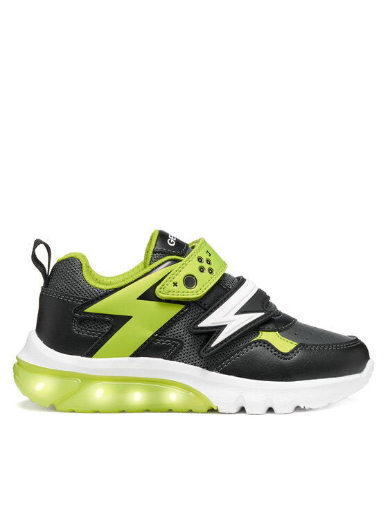 Geox Geox Сникърси J Ciberdron Boy J66LBB 0BC14 C0802 M Черен