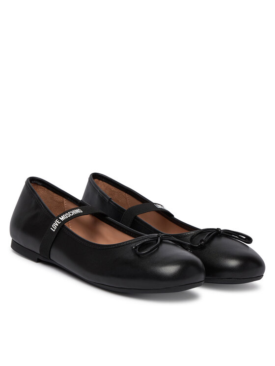 LOVE MOSCHINO LOVE MOSCHINO Baleríny JA11121G1OIE0000 Černá