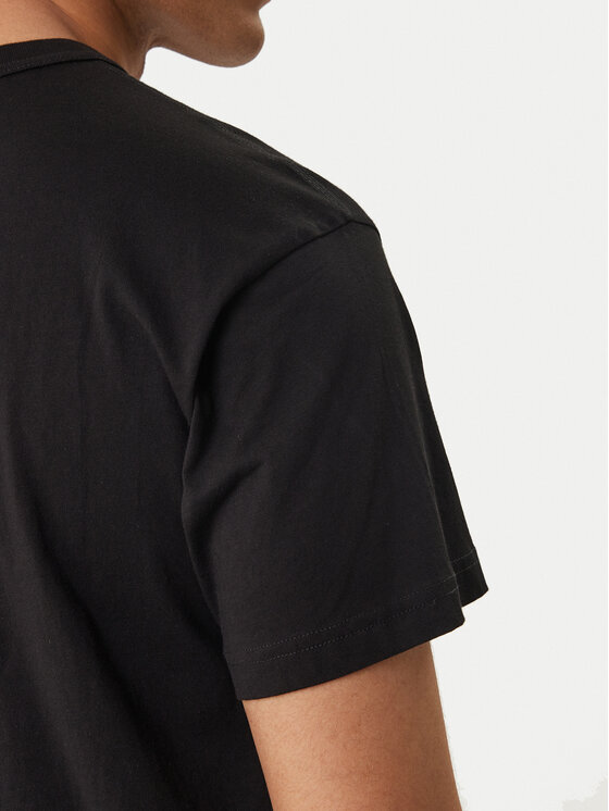 Versace Jeans Couture Versace Jeans Couture Majica 80GAHE01 CJ00E Črna Regular Fit