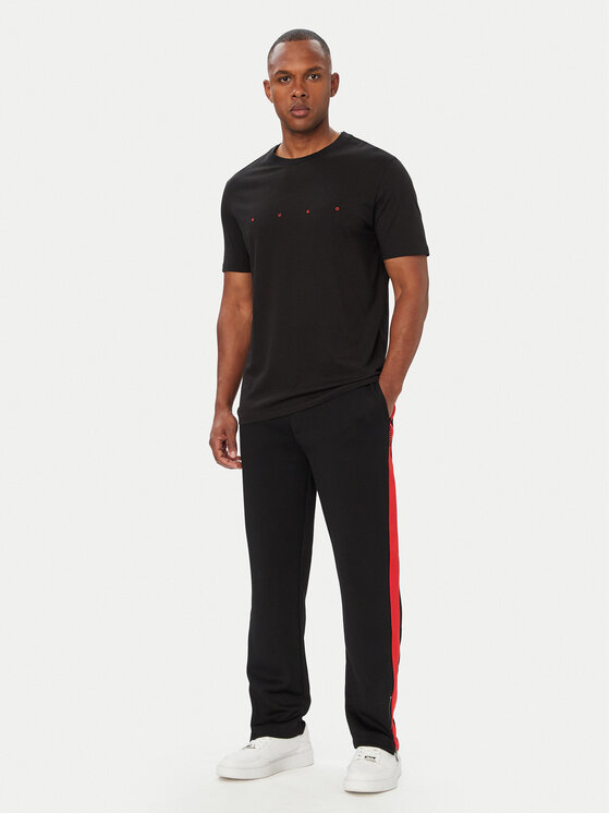HUGO HUGO Tricou Dorosi 50566086 Negru Regular Fit