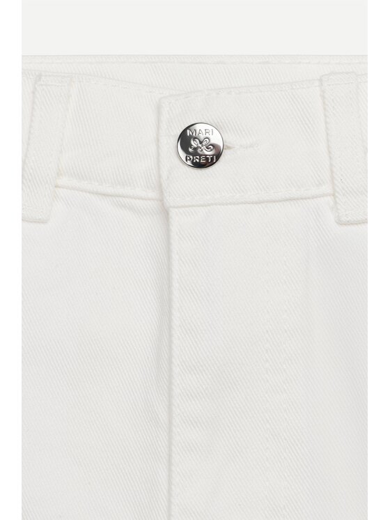 MARI PRETI MARI PRETI Jeansy Denim Dream II Bílá Long Fit