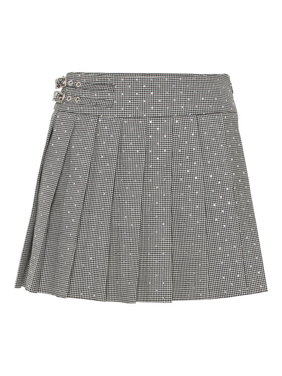 PHILIPP PLEIN PHILIPP PLEIN Spódnica mini 24585 Czarny Slim Fit