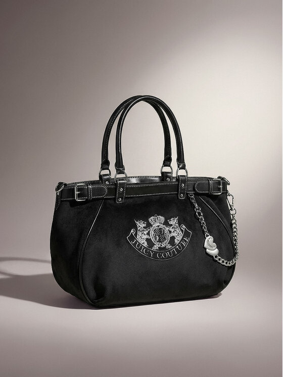 Juicy Couture Juicy Couture Ročna torba CEO-BIJXT8987WZC Črna