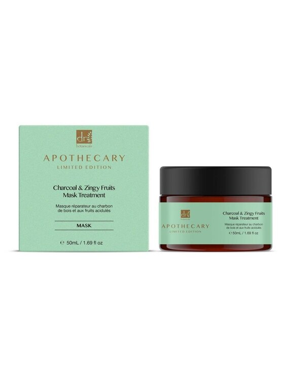 Dr Botanicals Dr Botanicals Zabieg maska węglowa z cytrusami Maska do twarzy